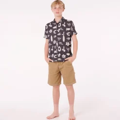 Kids/BOY Rip Curl Island Paradiso Shirt 8-14