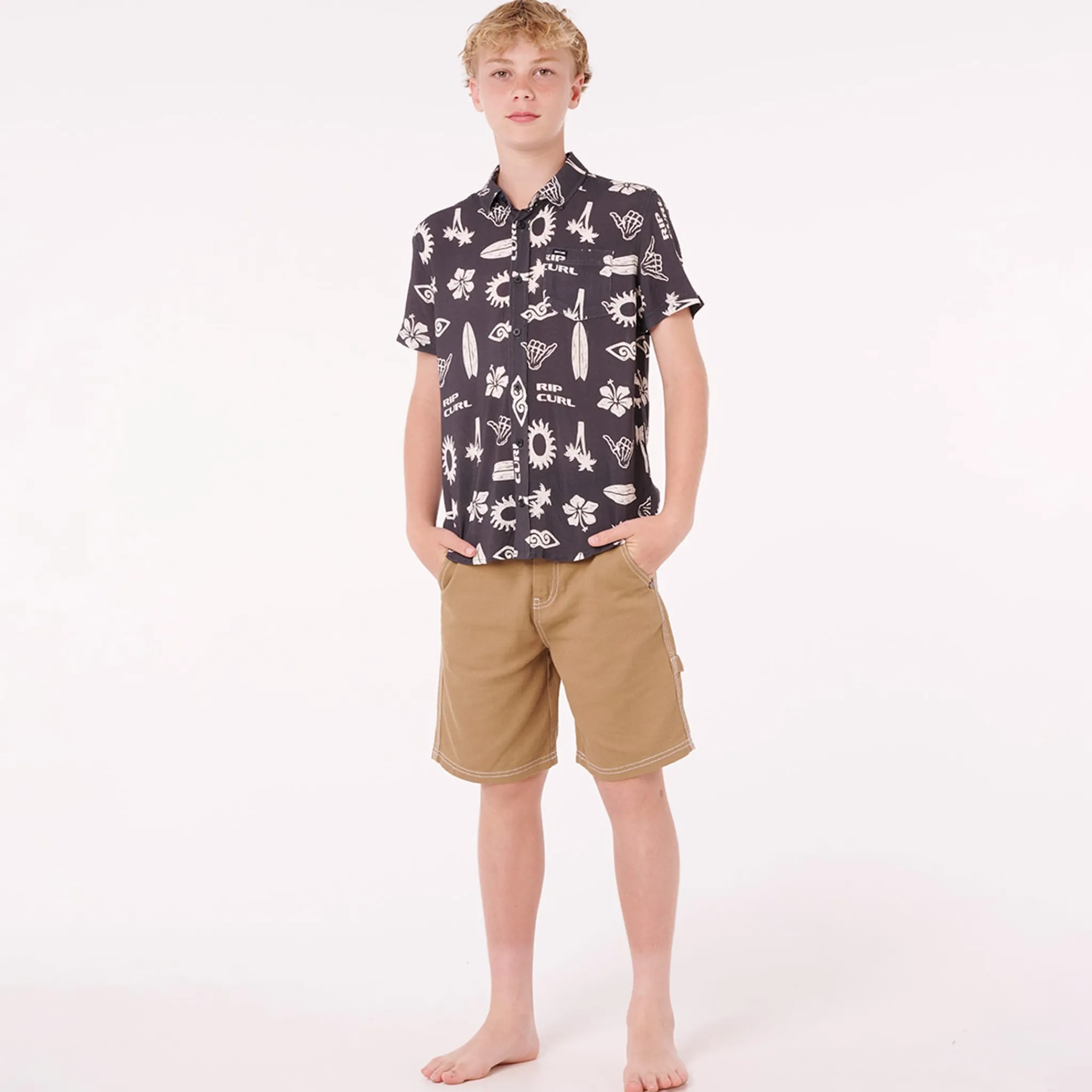 Kids/BOY Rip Curl Island Paradiso Shirt 8-14