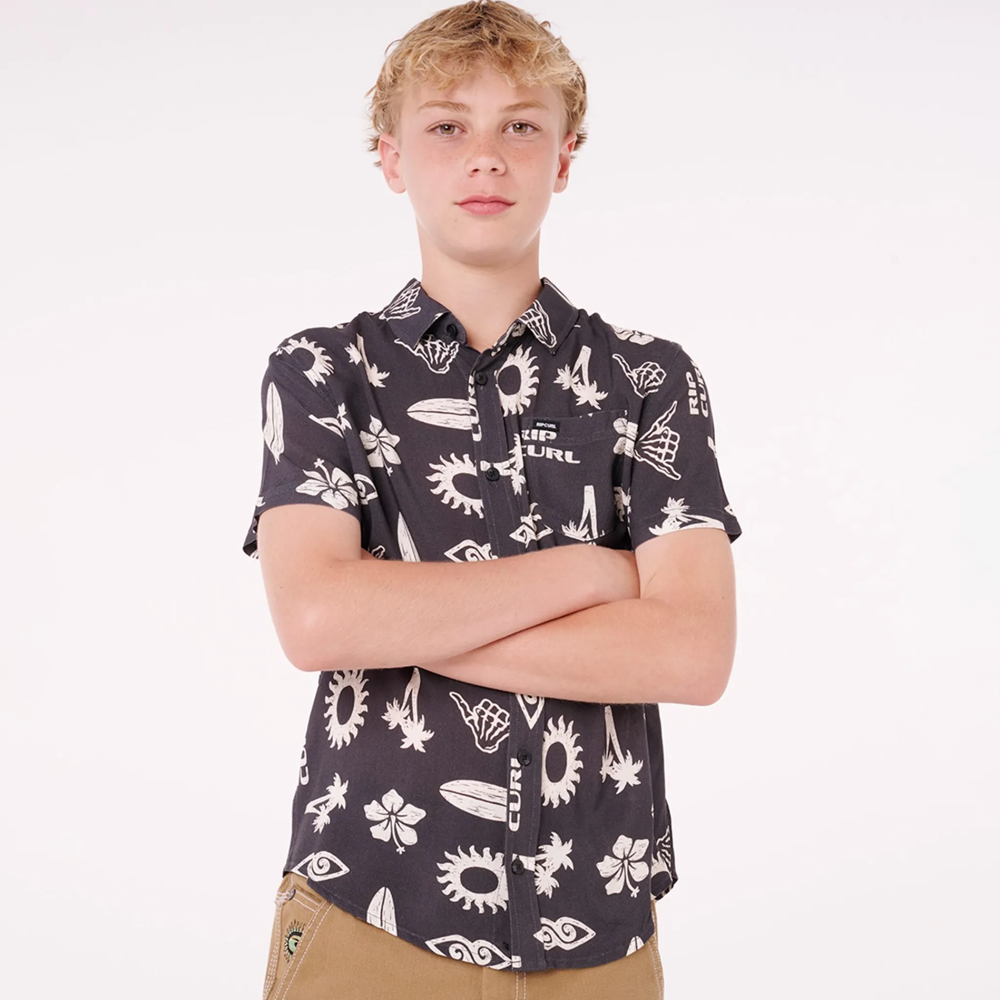 Kids/BOY Rip Curl Island Paradiso Shirt 8-14