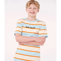 Kids/BOY Rip Curl Island Stripe T-shirt 8-14y