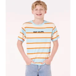 Kids/BOY Rip Curl Island Stripe T-shirt 8-14y