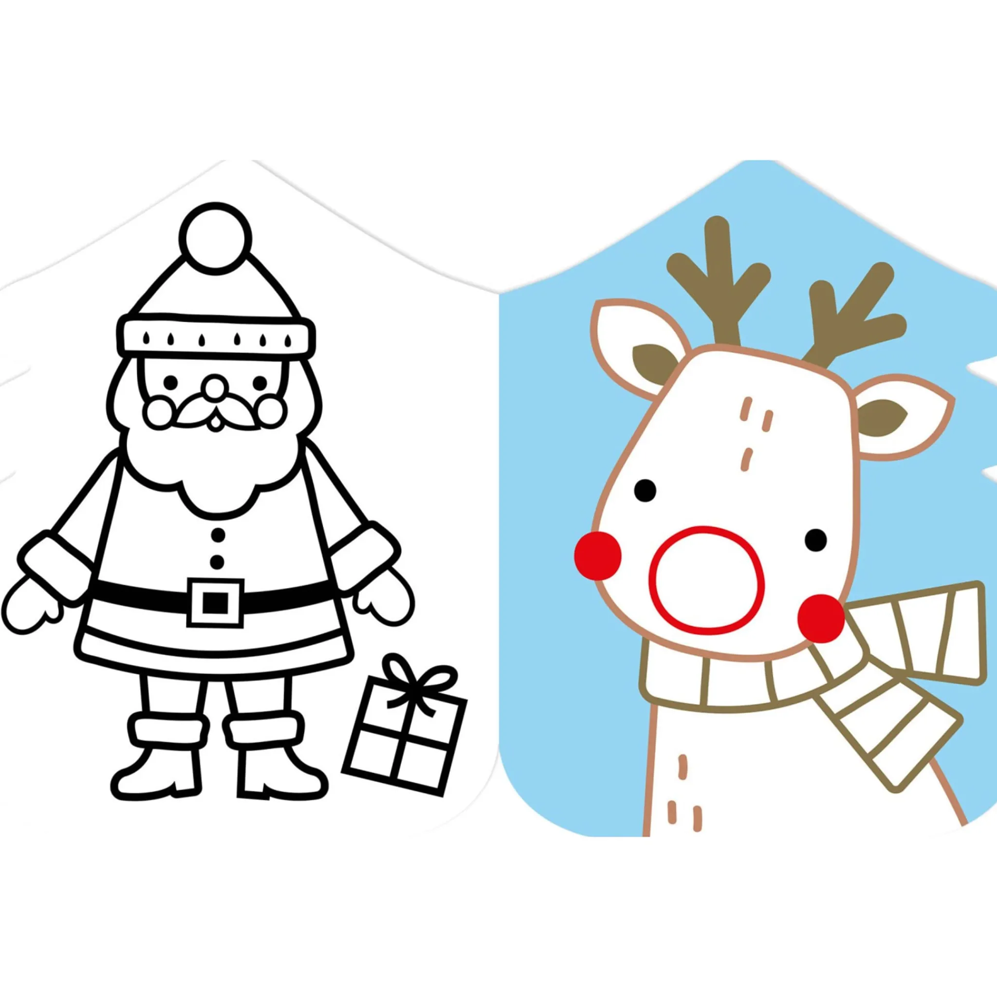 Kids Auzou Je Colorie Sans Dépasser - Noël