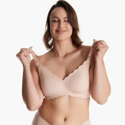 Mom Cozy Jelly Strip Nursing Bra