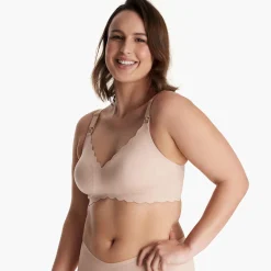 Mom Cozy Jelly Strip Nursing Bra