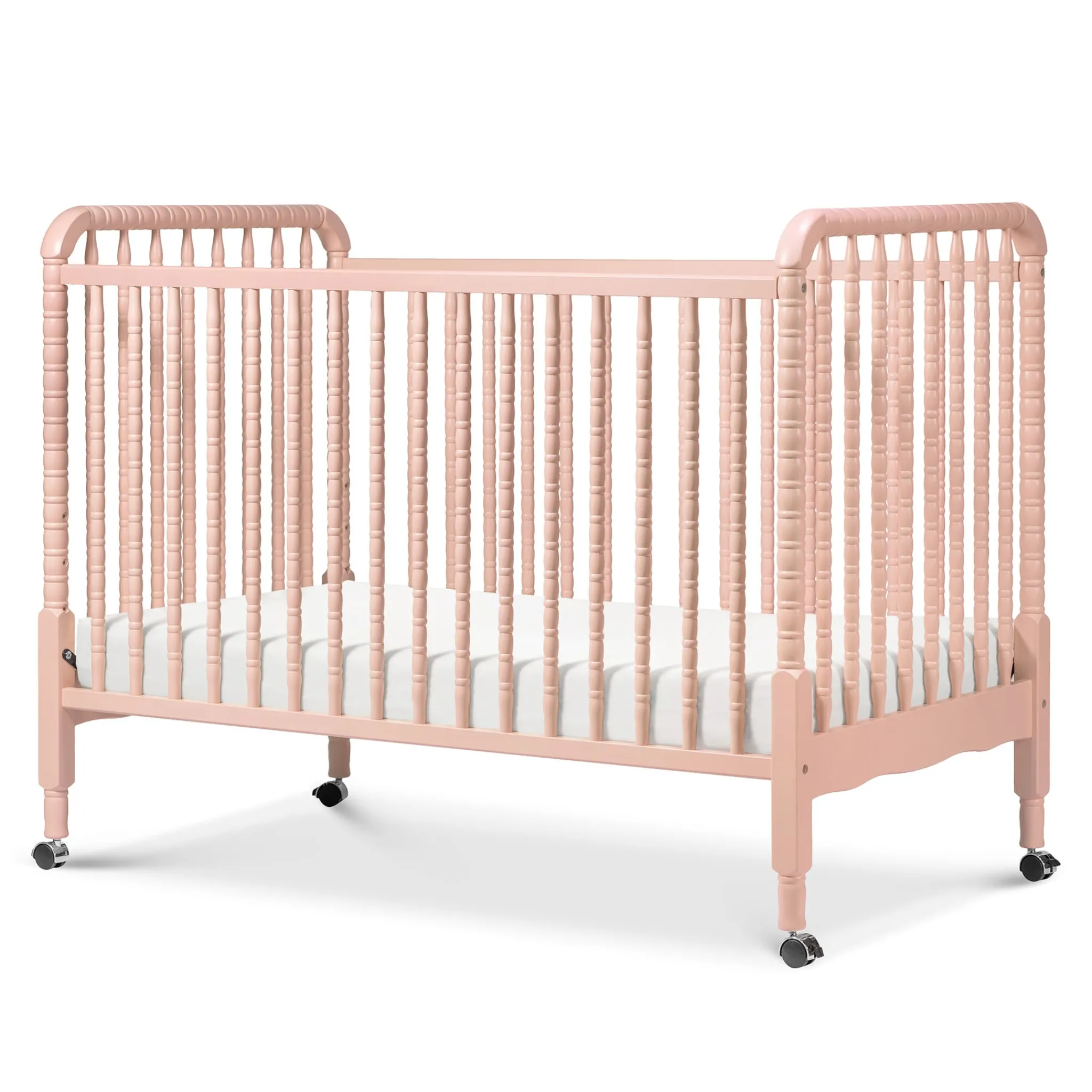 DaVinci Jenny Lind 3-in-1 Convertible Crib - Blush Pink