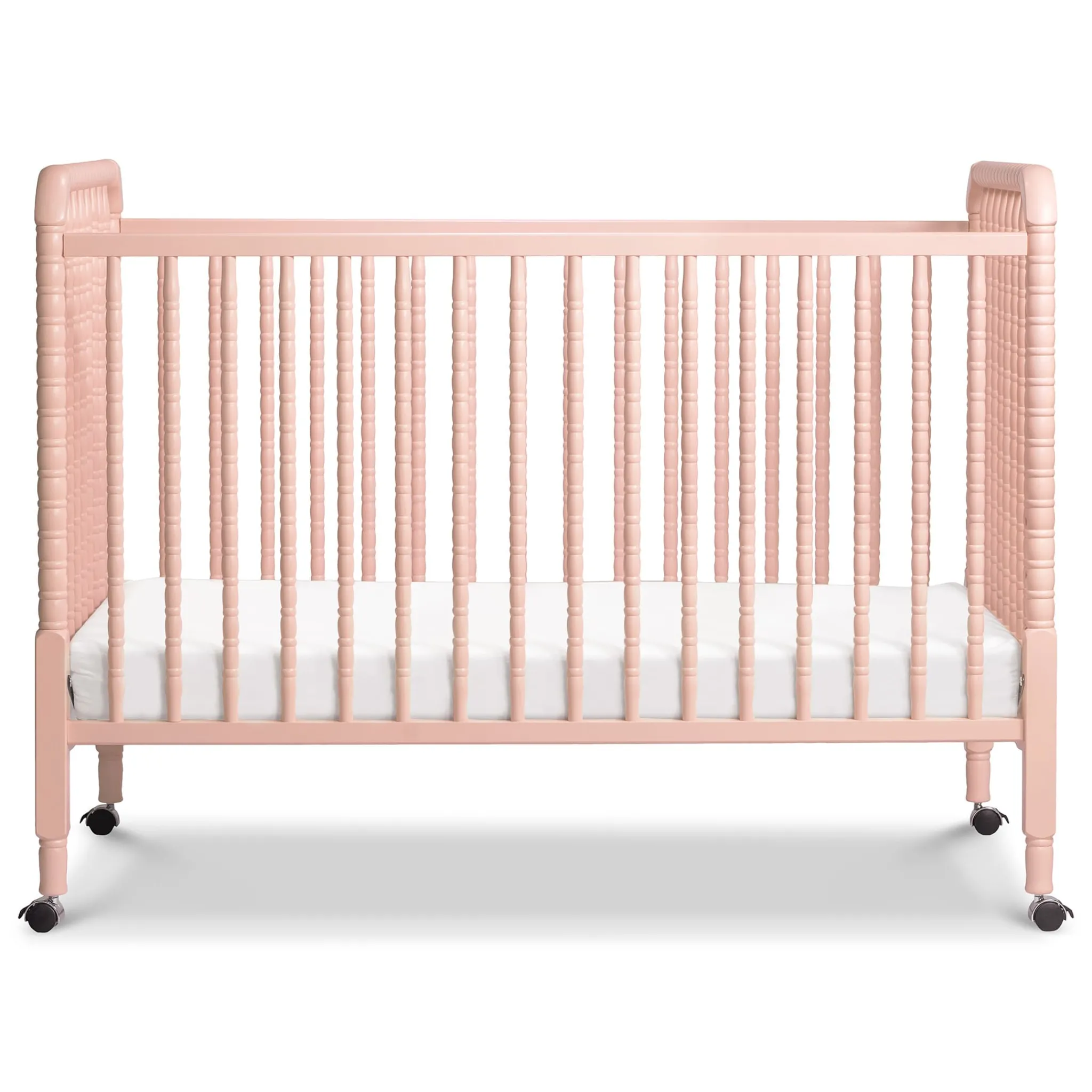 DaVinci Jenny Lind 3-in-1 Convertible Crib - Blush Pink