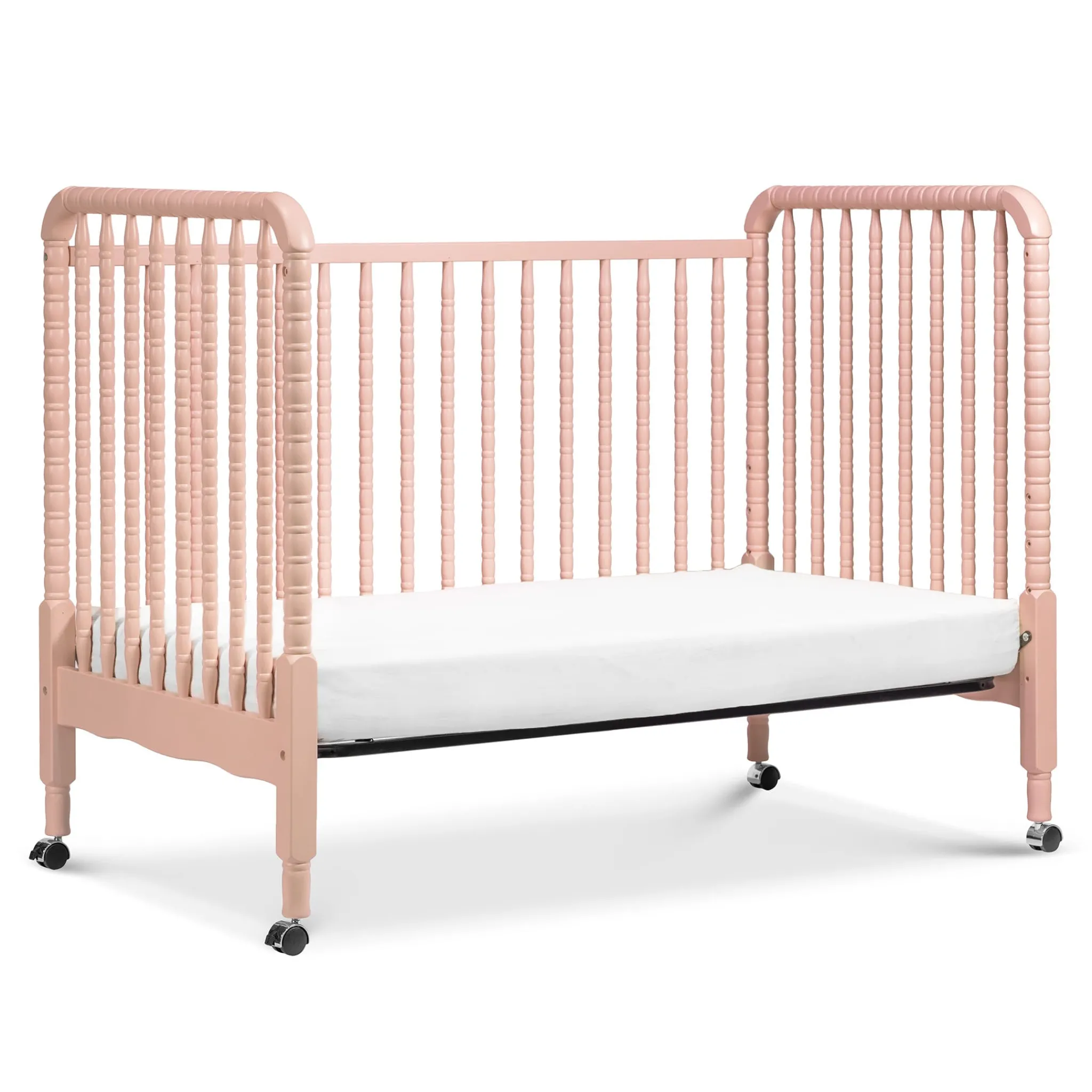 DaVinci Jenny Lind 3-in-1 Convertible Crib - Blush Pink