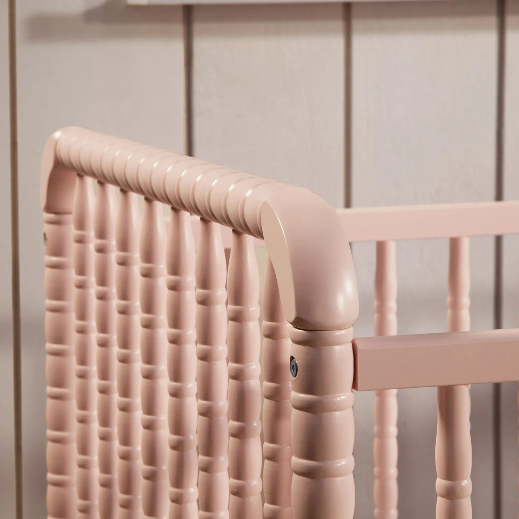 DaVinci Jenny Lind 3-in-1 Convertible Crib - Blush Pink