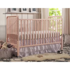 DaVinci Jenny Lind 3-in-1 Convertible Crib - Blush Pink