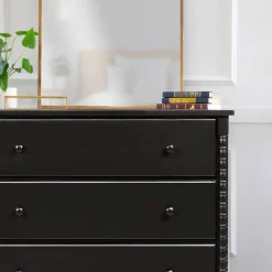 DaVinci Jenny Lind Spindle 3-Drawer Dresser - Ebony Black