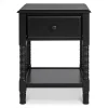 DaVinci Nightstands>Jenny Lind Spindle Nightstand - Ebony