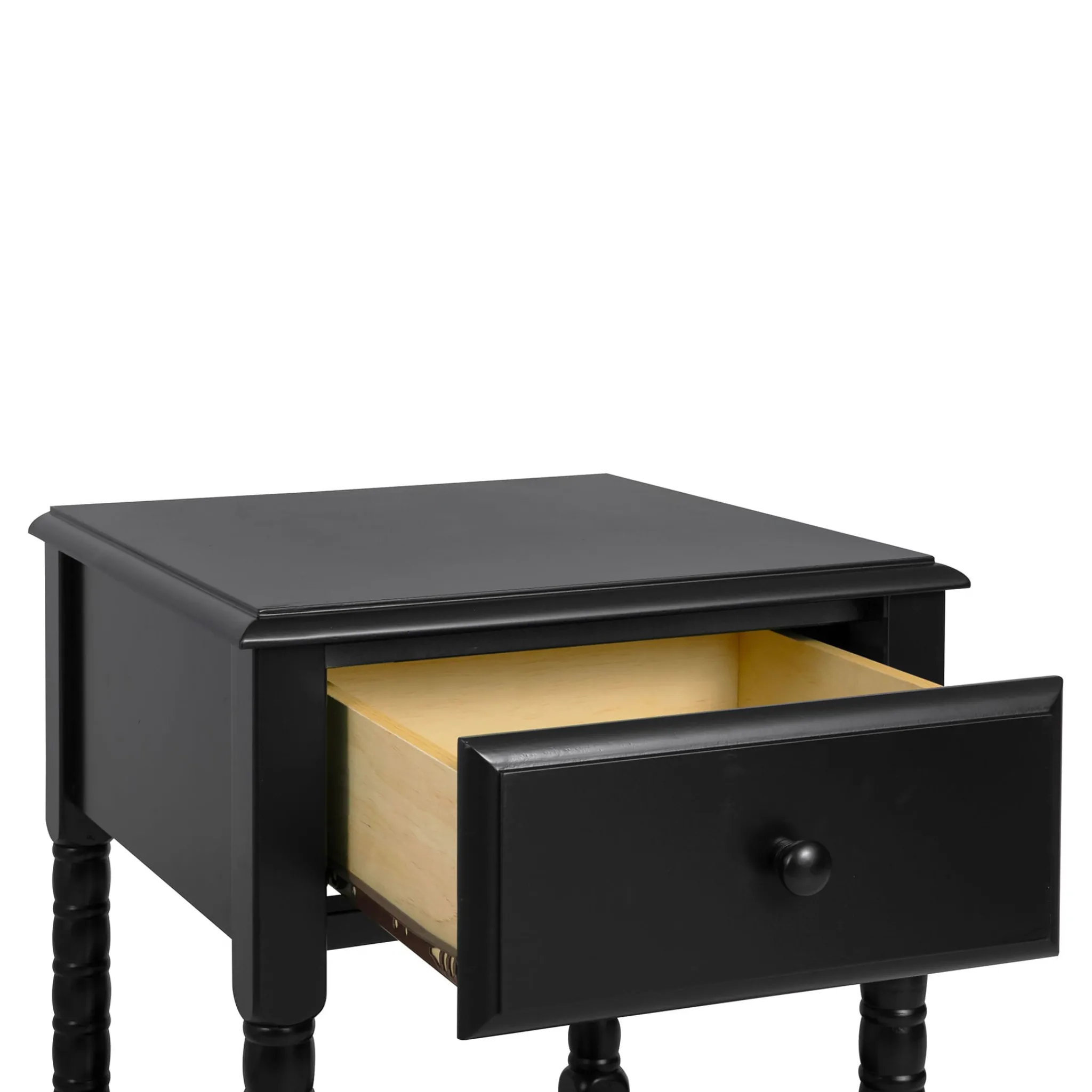 DaVinci Nightstands>Jenny Lind Spindle Nightstand - Ebony