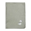 Kids Jasxtek Jersey Blanket Dino Sage