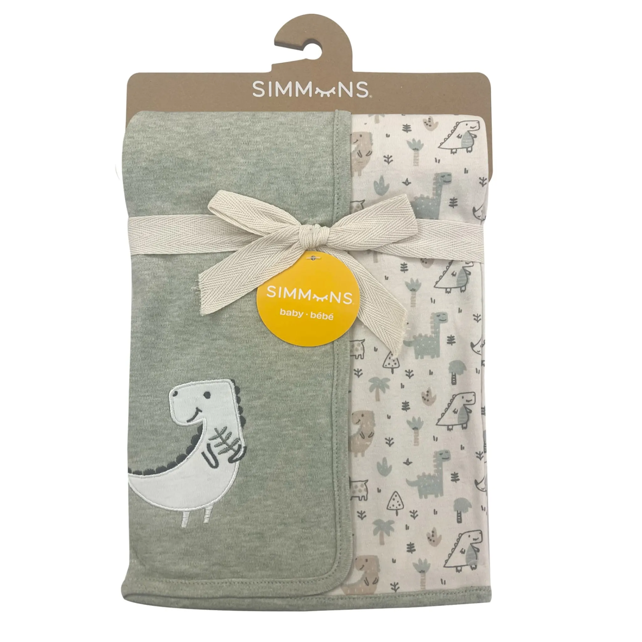Kids Jasxtek Jersey Blanket Dino Sage