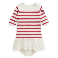 Polo Ralph Lauren Dresses, Skirts & Outfits>Jersey Boat Neck Dress 6-24m