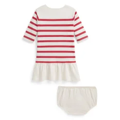 Polo Ralph Lauren Dresses, Skirts & Outfits>Jersey Boat Neck Dress 6-24m