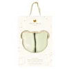 Kids Piccolo Bambino Jersey Crib Sheets (2) - Green