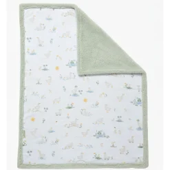 Kids Living Textiles Blankets|Blankets>Jersey Sherpa Blanket - Goosey Goosey