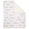 Kids Living Textiles Blankets|Blankets>Jersey Sherpa Blanket - Tractor Ride