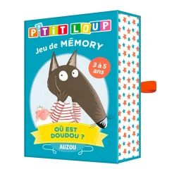 Kids Auzou Jeu de Mémoire P'tit Loup : Où est doudou?