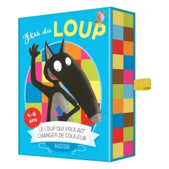 Kids Auzou Board Games>Jeu du Loup : Le Loup qui Voulait Changer de Couleur