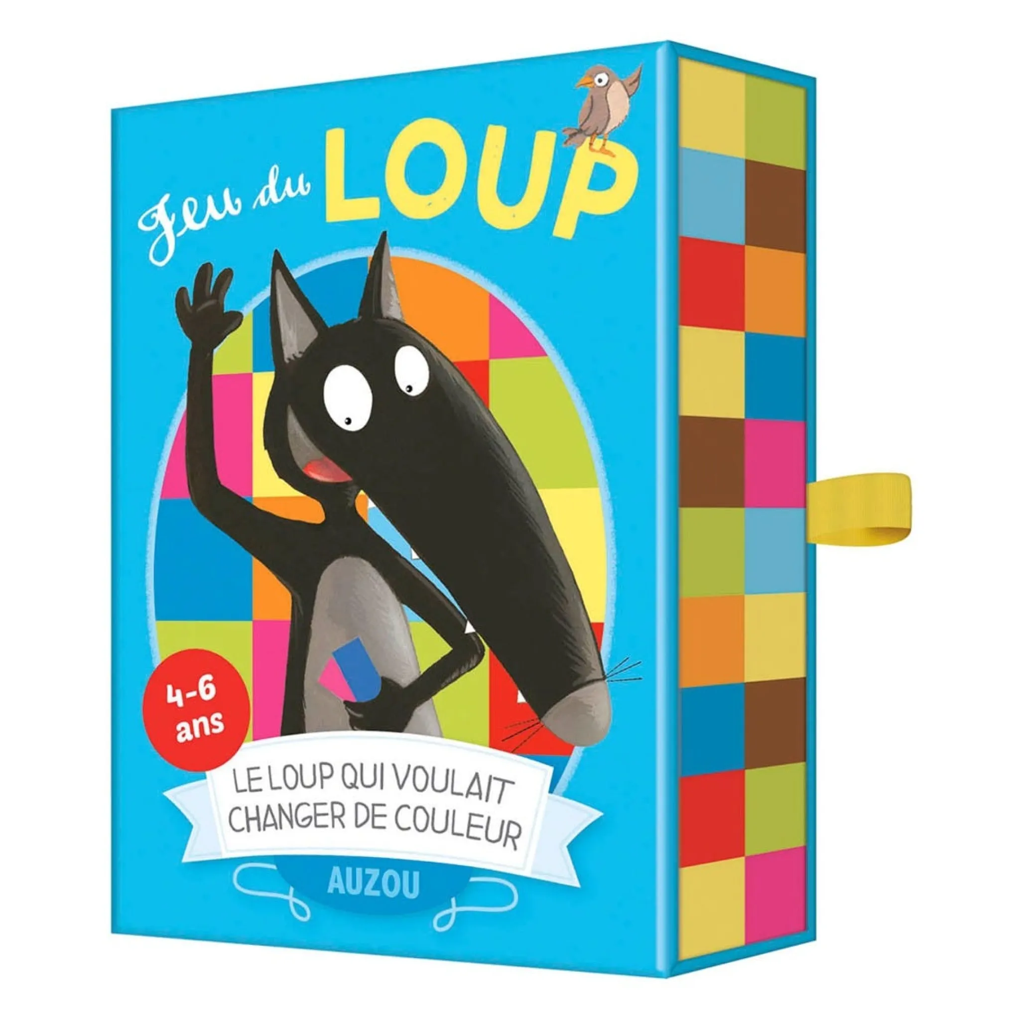 Kids Auzou Board Games>Jeu du Loup : Le Loup qui Voulait Changer de Couleur