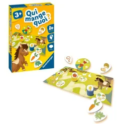 Kids Ravensburger Board Games>Jeu Qui Mange Quoi? Board Game