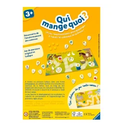 Kids Ravensburger Board Games>Jeu Qui Mange Quoi? Board Game