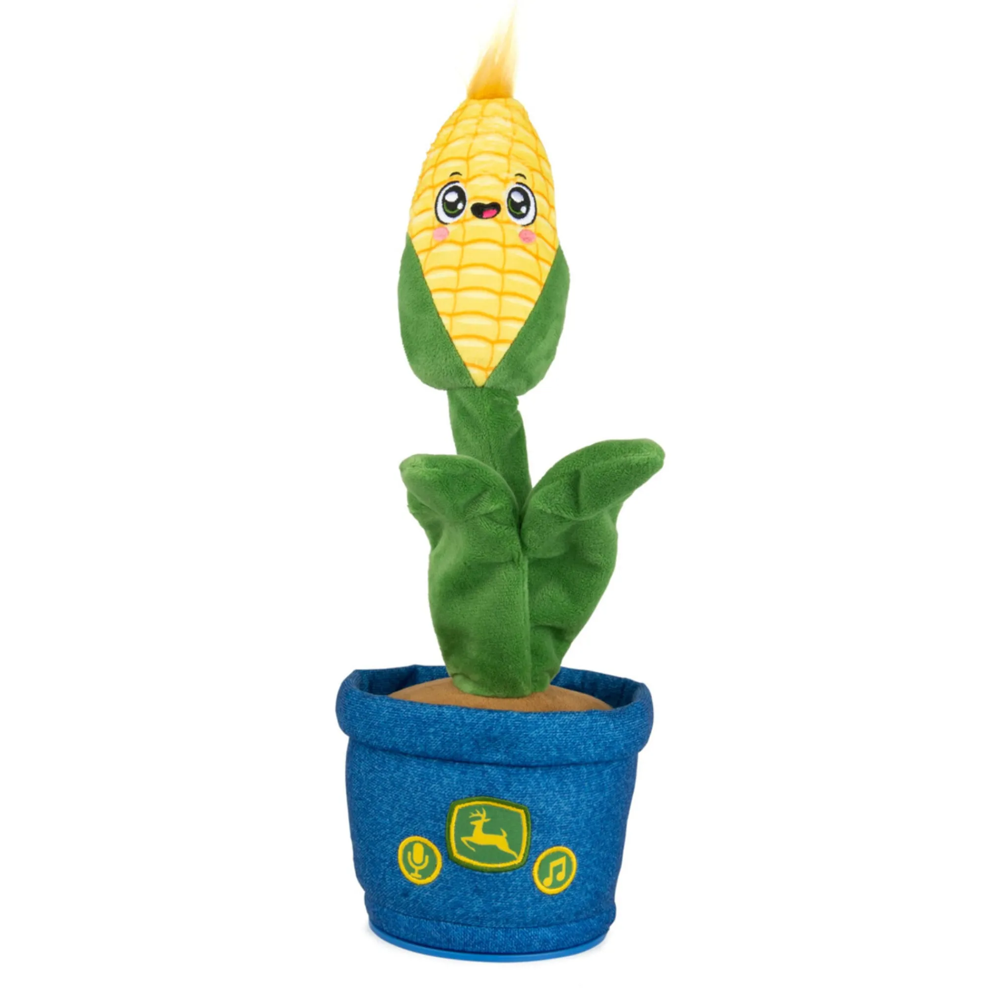 Kids Lamaze Musical Toys|Developmental Toys>John Deere Corny Dancer Plush Musical Toy