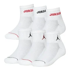 Kids/BOY Jordan Socks|Underwear & Socks>Ankle Socks (6) Sizes 3j-7j
