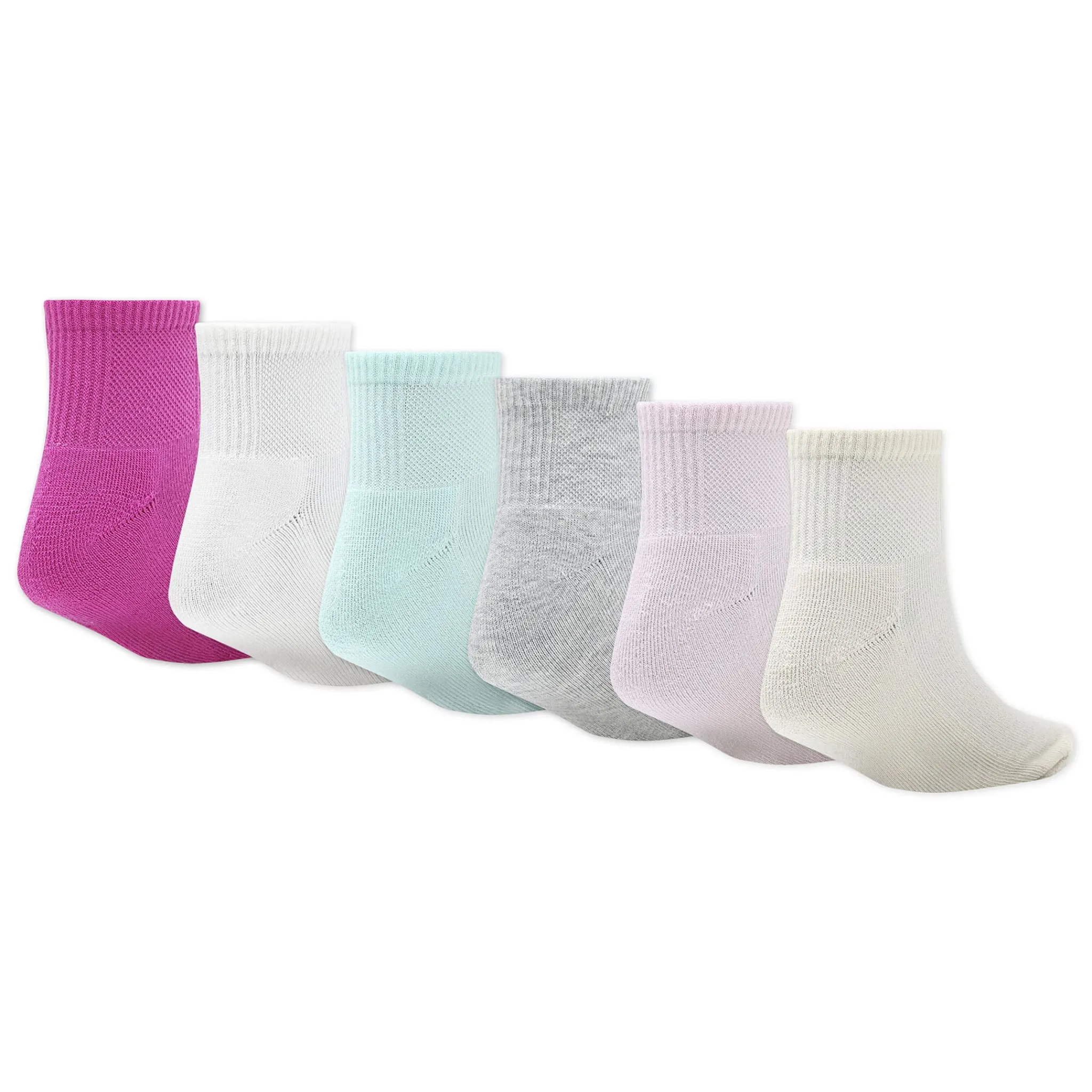Kids Jordan Ankle Socks 6pck 3j-7j