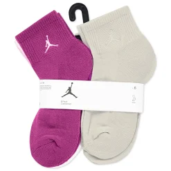 Kids Jordan Ankle Socks 6pck 3j-7j