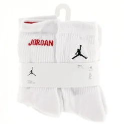 Kids/BOY Jordan Crew Socks (6) sizes: 3j-7j