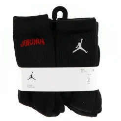 Kids/BOY Jordan Crew Socks (6) sizes: 3j-7j
