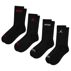 Kids/BOY Jordan Crew Socks (6) sizes: 3j-7j