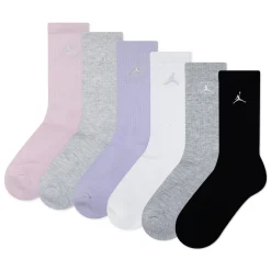 Kids Jordan Socks|Underwear & Socks>Crew Socks 6pck 10e-7j