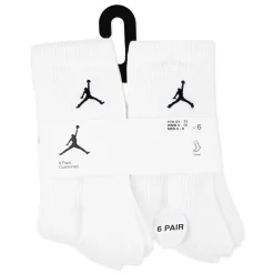 Kids/BOY Jordan Crew Socks 6pck 3j-7j