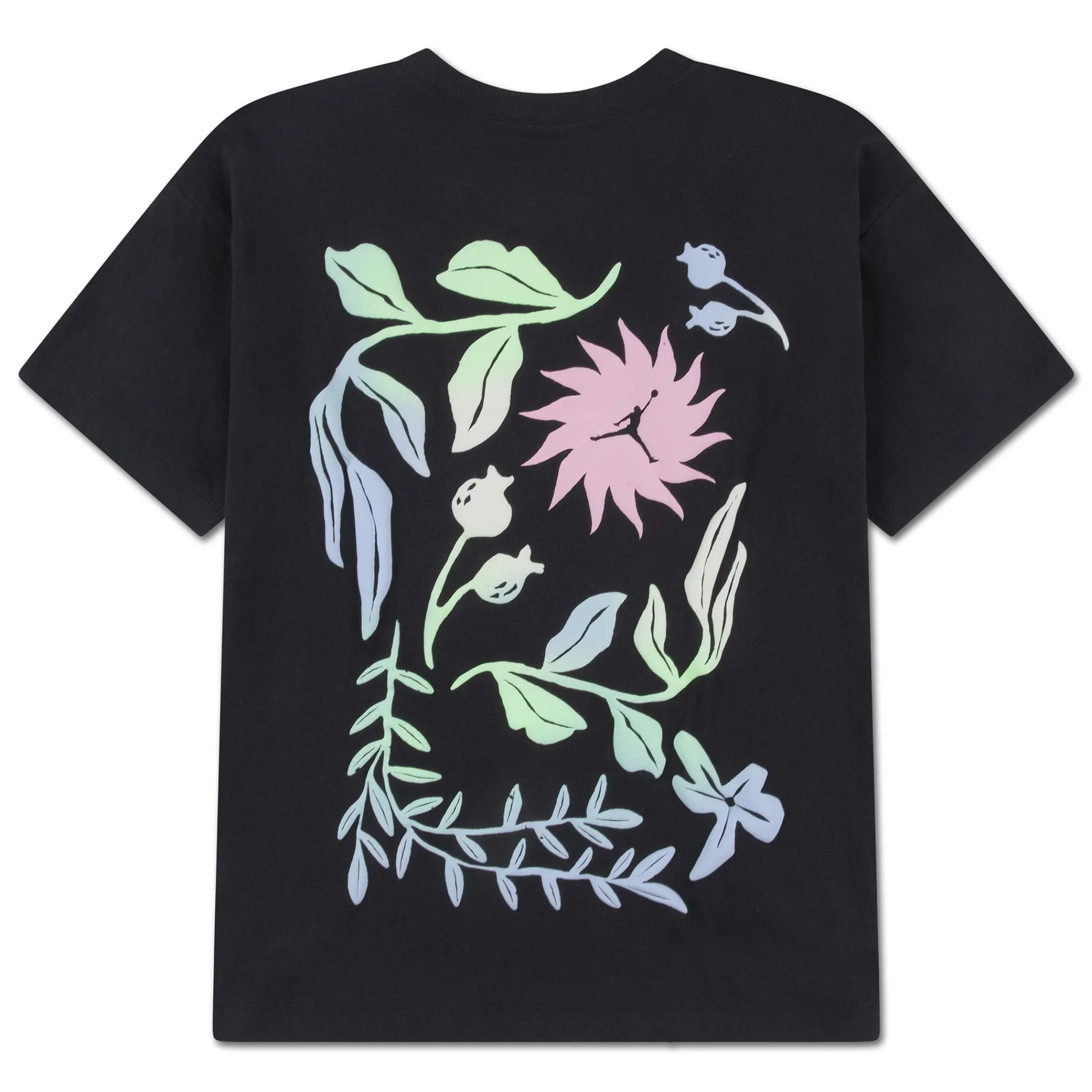 Kids Jordan Sportswear|Tops>Puff Floral T-shirt 7-16y