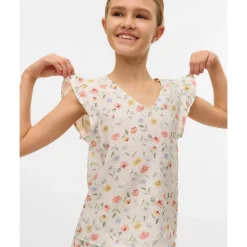 Kids Vero Moda Josie Marigold Top 8-14y