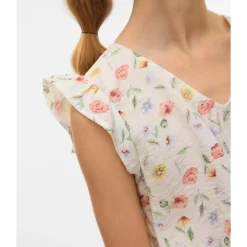 Kids Vero Moda Josie Marigold Top 8-14y