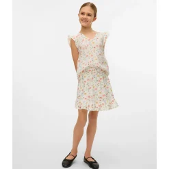 Kids Vero Moda Josie Marigold Top 8-14y