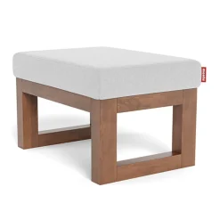 Monte Joya Ottoman - Ash / Walnut