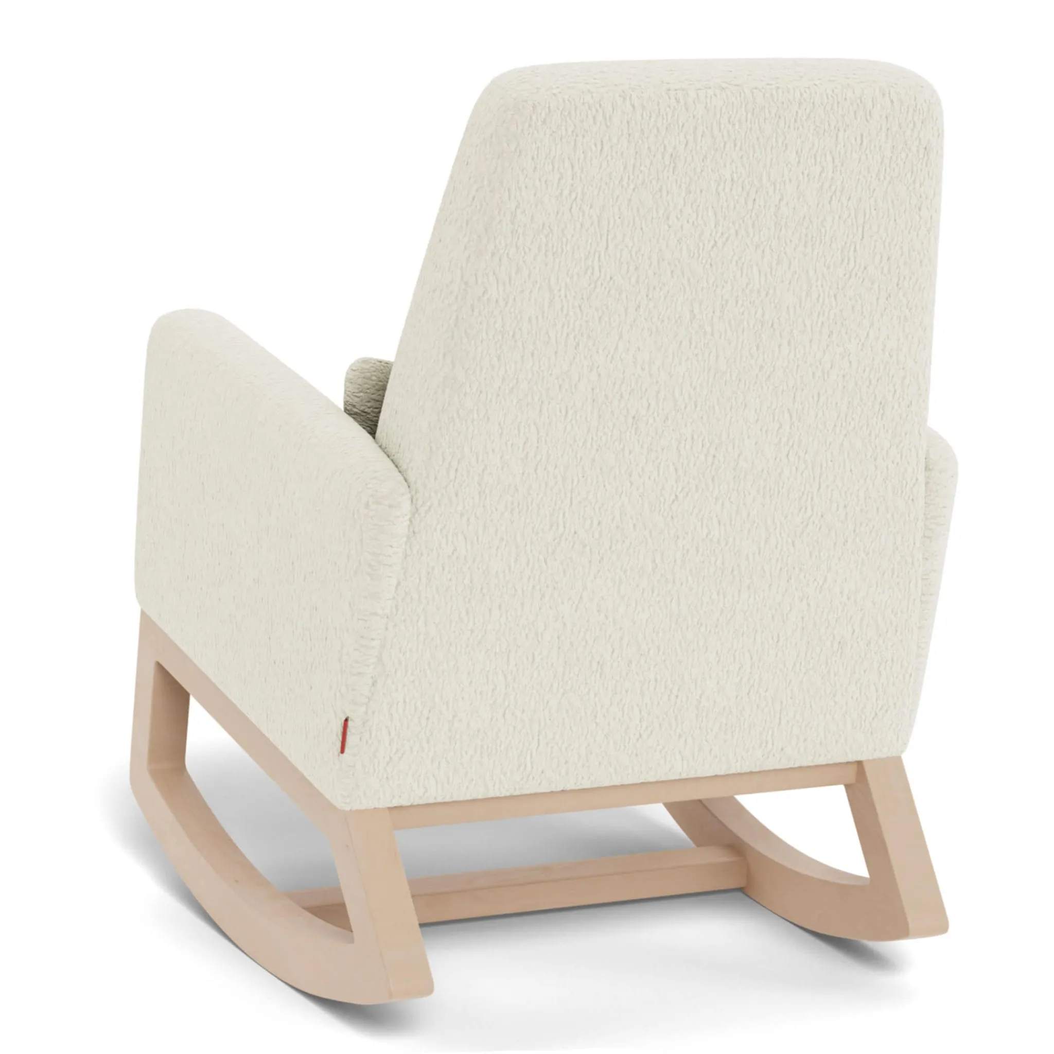 Monte Gliders & Rocking Chairs|Gliders & Rocking Chairs>Joya Rocking Chair - White Faux Sheepskin / Maple (In Stock)