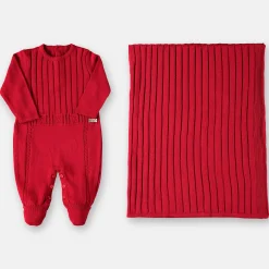 BOY Up Baby Jumpsuit & Blanket Set 0-6m