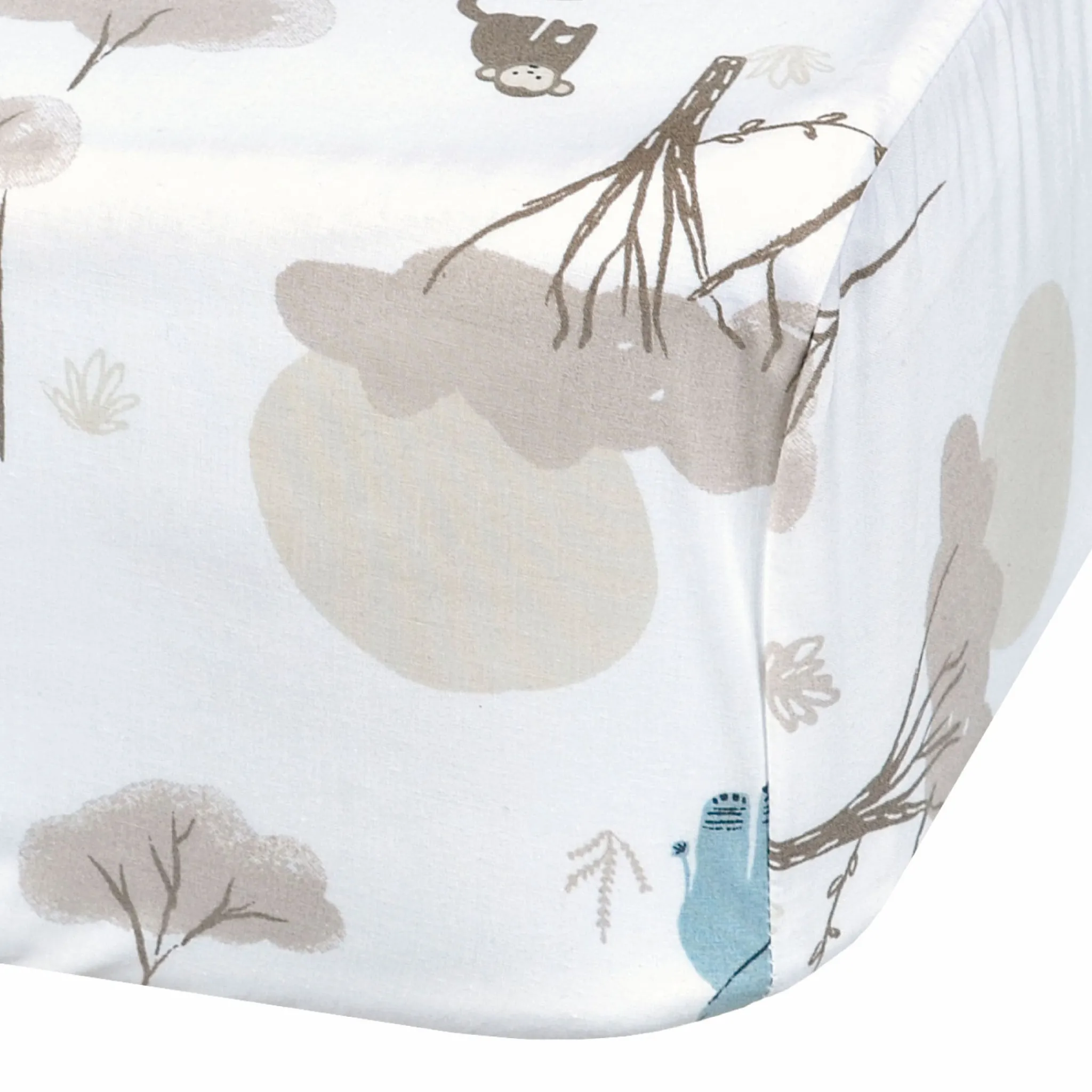 Kids Perlimpinpin Sheets|Bedding>Jungle Crib Fitted Sheet