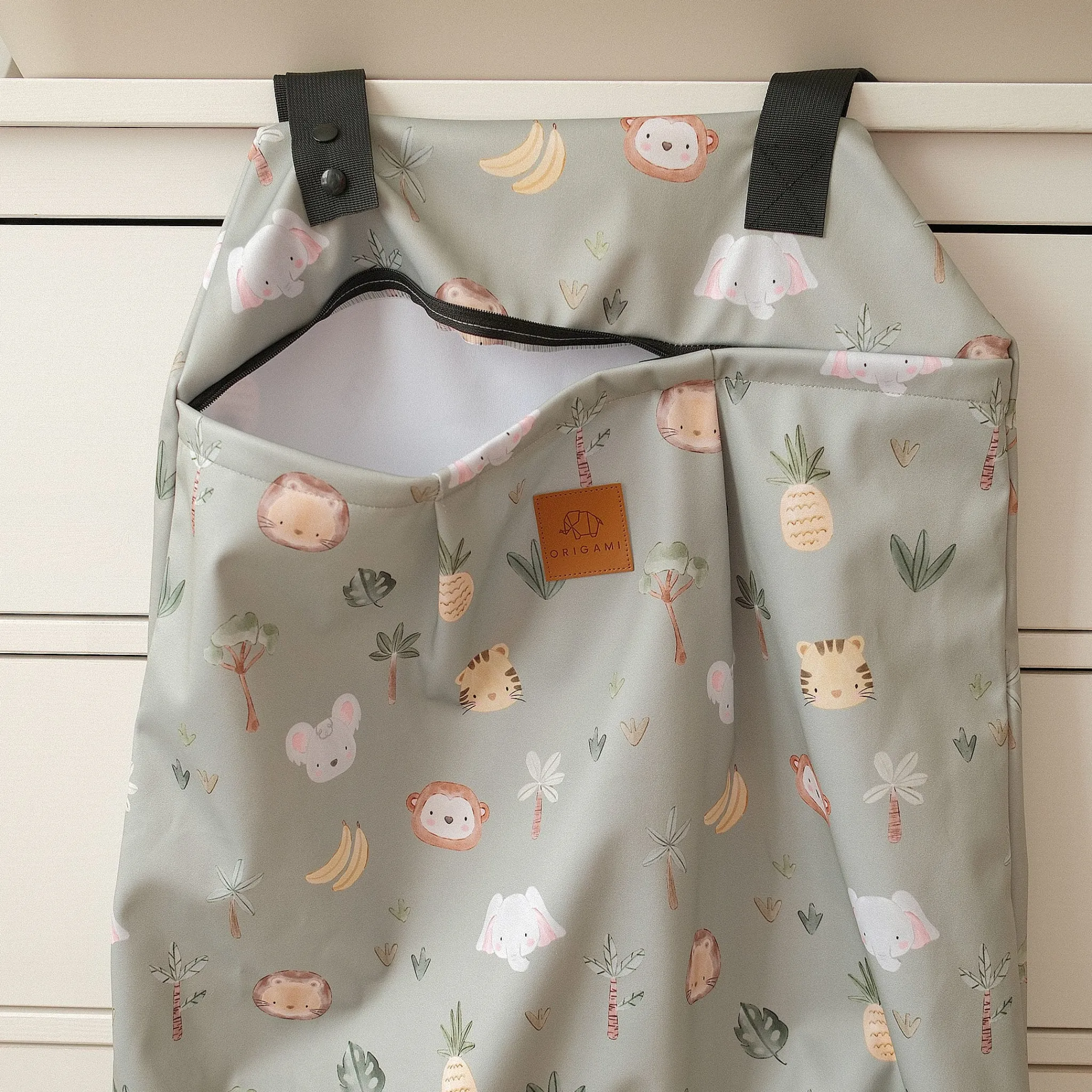Origami Jungle Large Wetbag