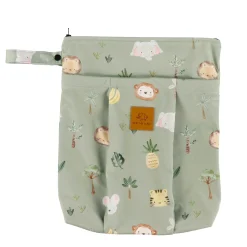 Origami Diaper Bags|Diaper Bags>Jungle Medium Wetbag 12"x15"