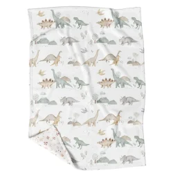 Kids Veille sur Toi Jurassique-monki Blanket