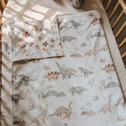 Kids Veille sur Toi Jurassique-monki Blanket