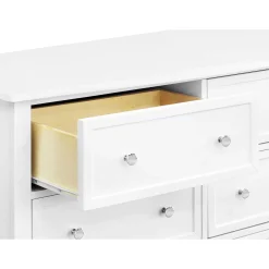 DaVinci Kalani 6-Drawer Double Wide Dresser - White Finish